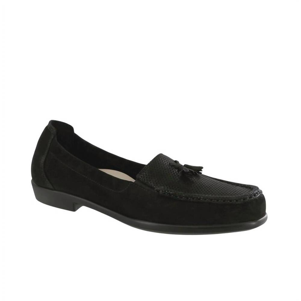 NEW SAS women's hope slip on loafer in onyx